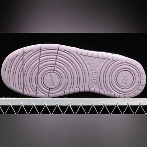 Nike Court Borough Low 2 'Photon Dust Off Noir - Picture 6 of 12